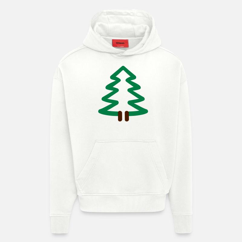 Tannenbaum - Hoodie- made by SPREAD  - OFF WHITE