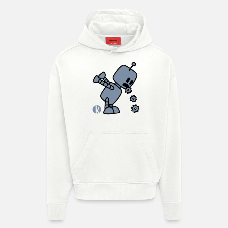 Robo Kotz (2c) - Hoodie- made by SPREAD  - OFF WHITE
