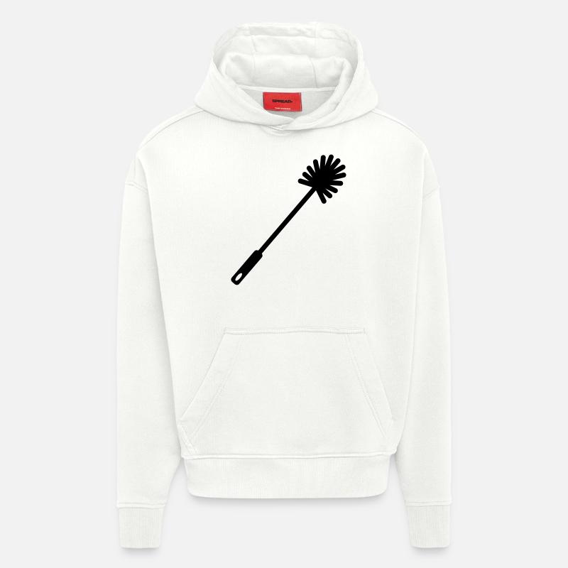 klobürste - Hoodie- made by SPREAD - OFF WHITE
