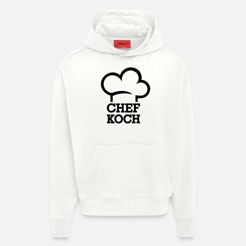 Chefkoch - Hoodie- made by SPREAD  - OFF WHITE