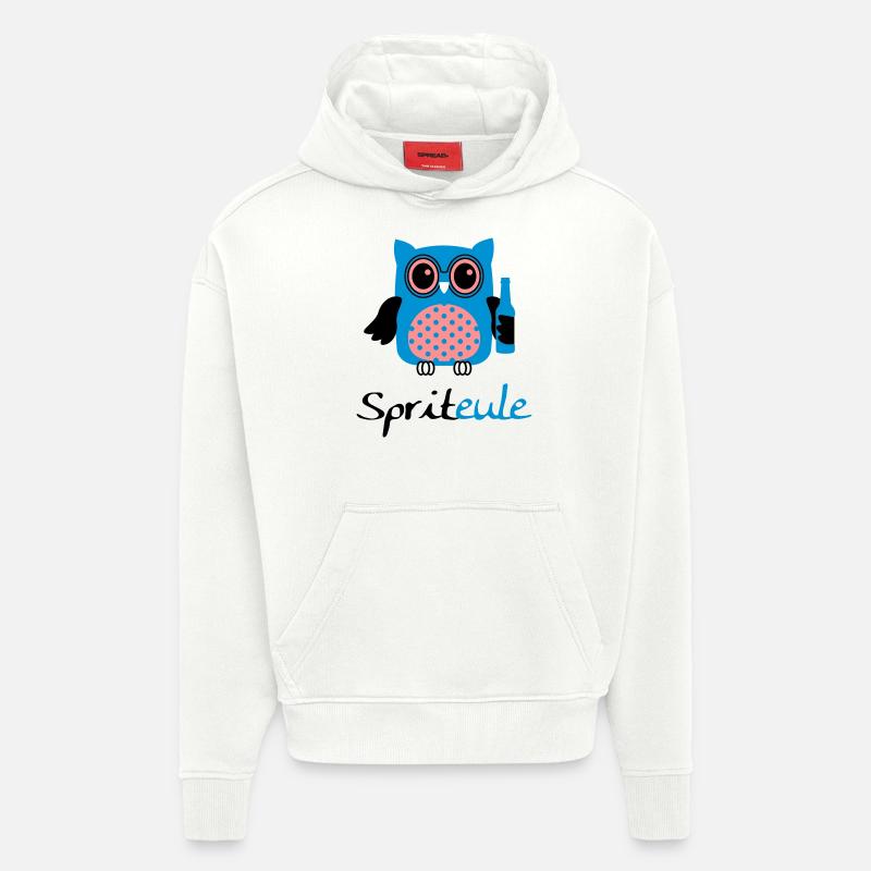 Spriteule - Sweat à capuche bio épais oversize fabriqué en UE - OFF WHITE