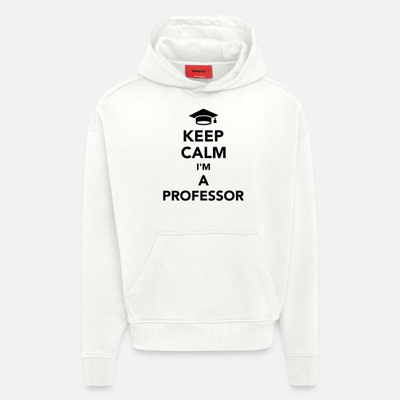 Professor - Hoodie- made by SPREAD  - OFF WHITE