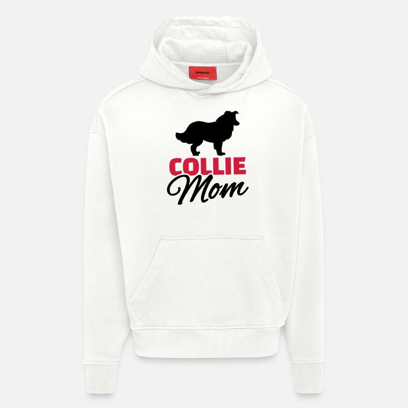 Collie - Hoodie- made by SPREAD  - OFF WHITE