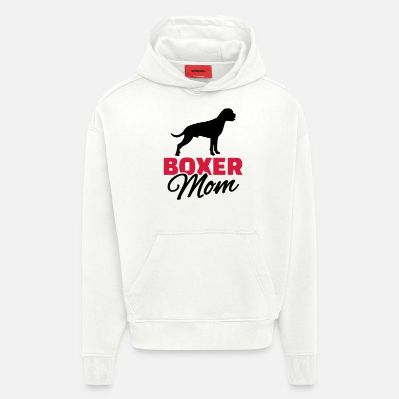 Boxer - Hoodie- made by SPREAD  - OFF WHITE