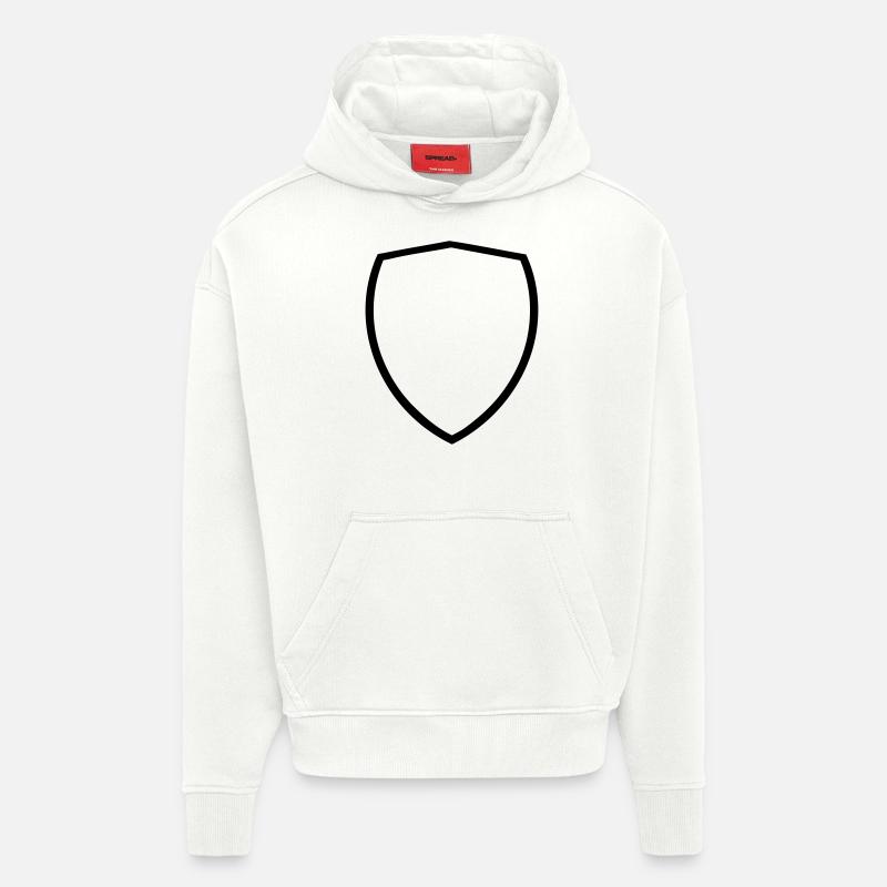 Wappen - Blanko - Hoodie- made by SPREAD  - OFF WHITE