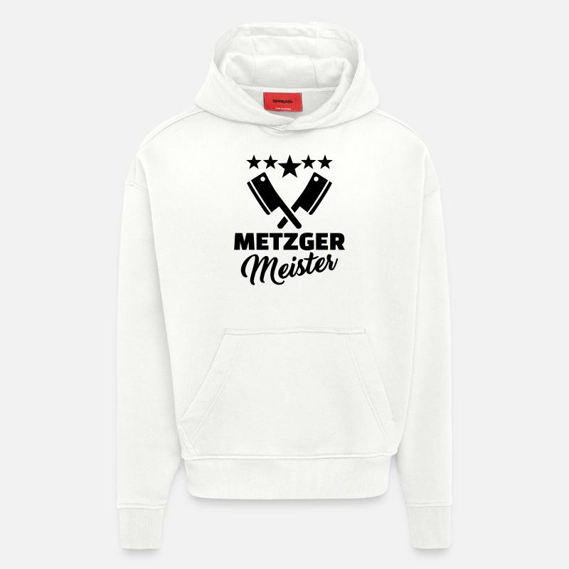 Metzger - Hoodie- made by SPREAD  - OFF WHITE