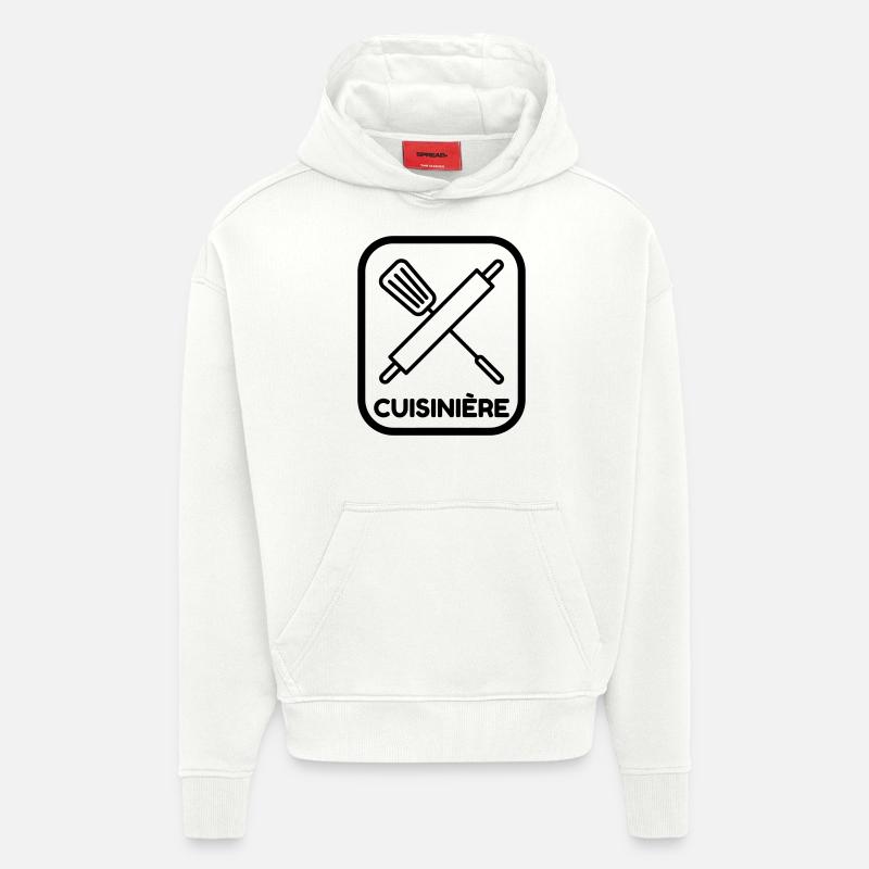 Koch / Kochen / Cooking / Chef - Hoodie- made by SPREAD  - OFF WHITE
