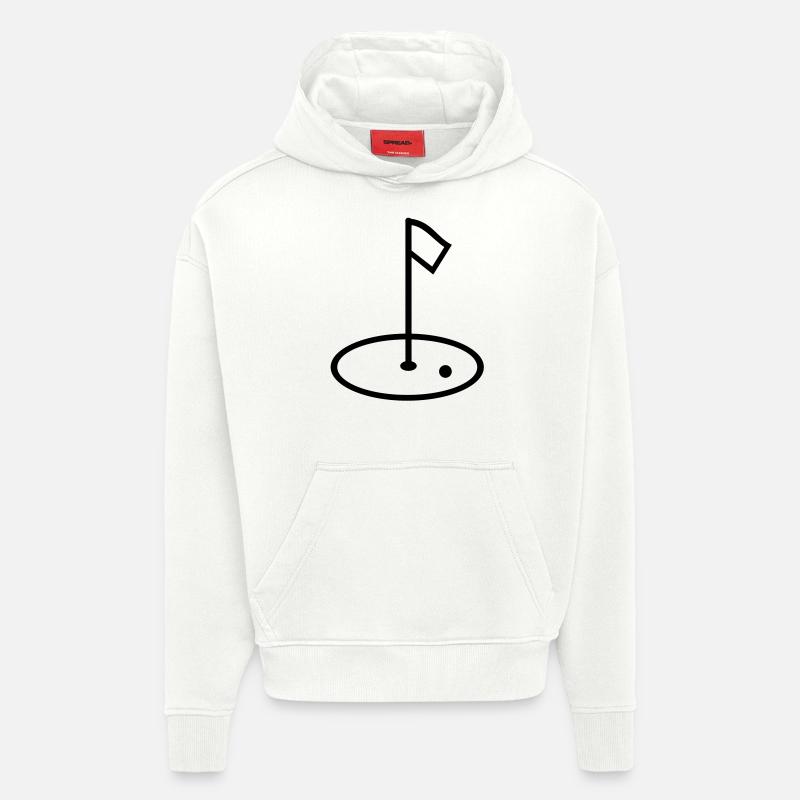 Golf - Hoodie- made by SPREAD  - OFF WHITE