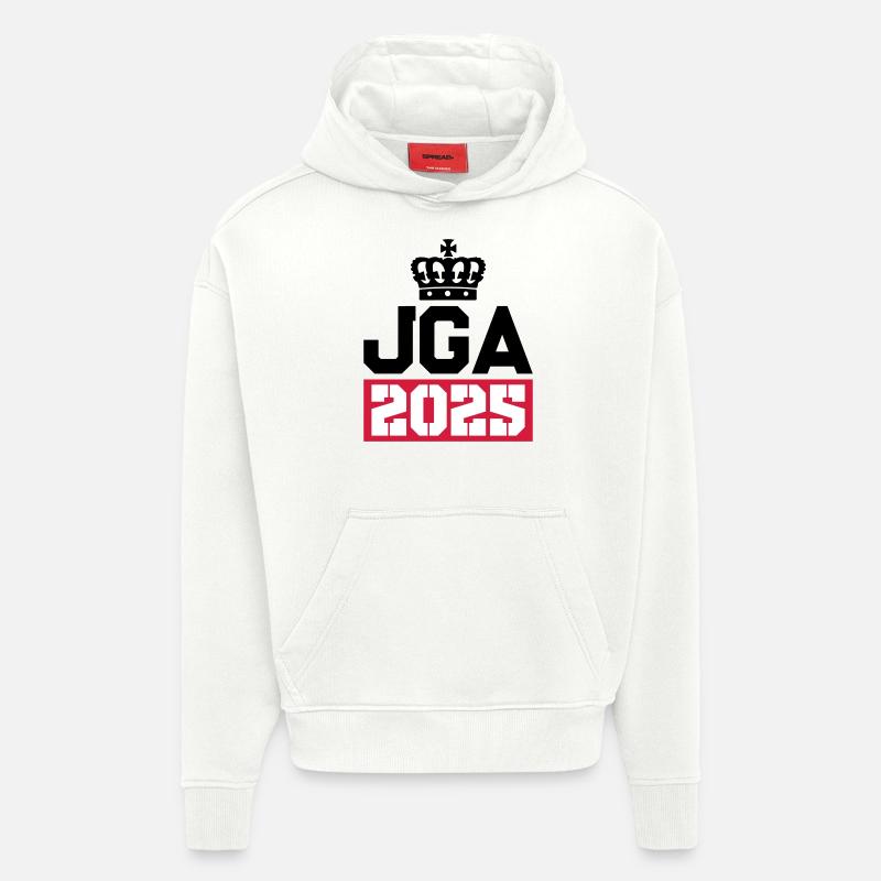 Jga 2025 Junggesellenabschied - Hoodie- made by SPREAD  - OFF WHITE