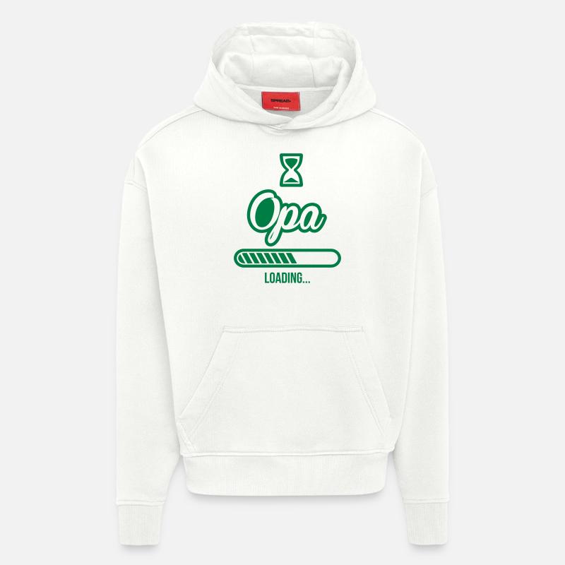 Opa Loading - Hoodie- made by SPREAD  - OFF WHITE