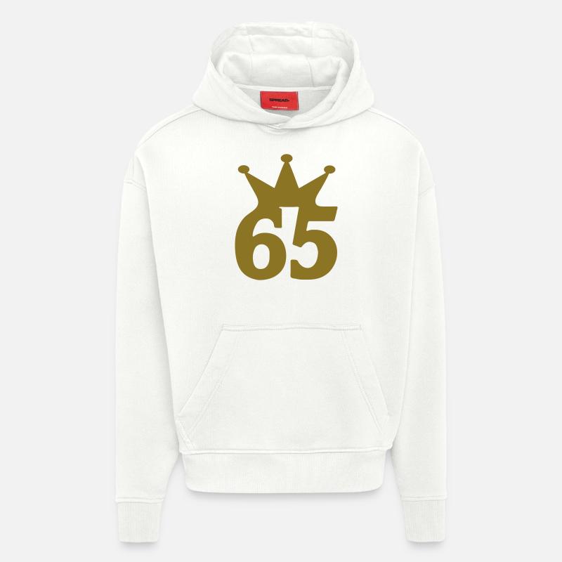 65 couronne c1w7 - Sweat à capuche bio épais oversize fabriqué en UE - OFF WHITE