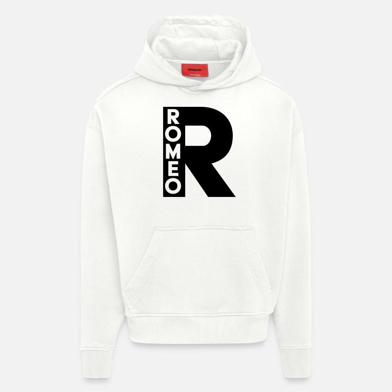 OTAN R - Sweat à capuche bio épais oversize fabriqué en UE - OFF WHITE