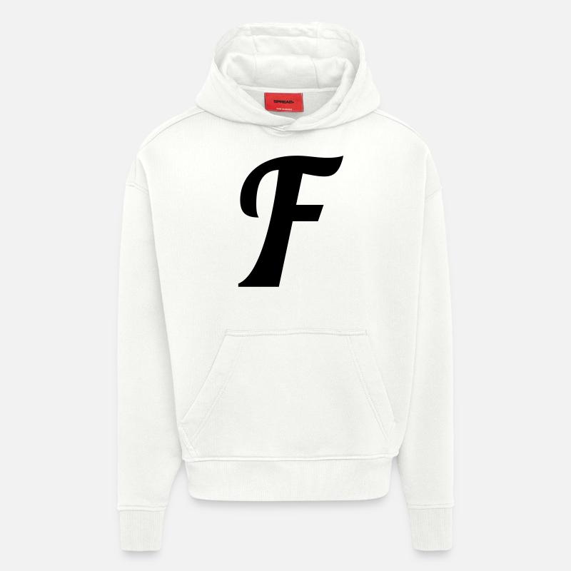 F - Hoodie- made by SPREAD  - OFF WHITE