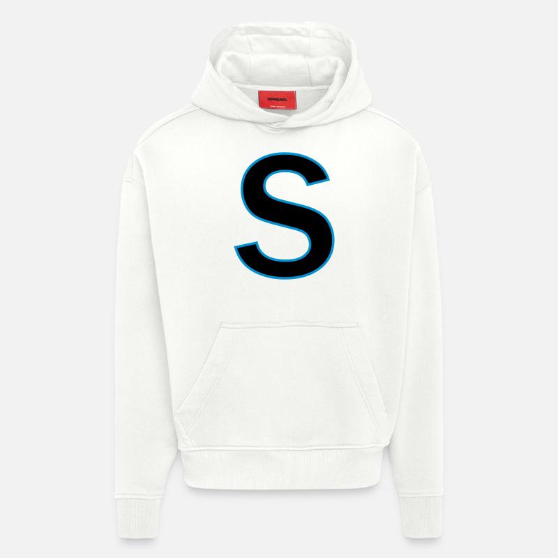 Buchstaben s Vektor - Hoodie- made by SPREAD  - OFF WHITE