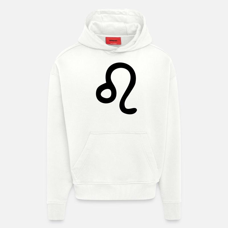 sternzeichen löwe - Hoodie- made by SPREAD  - OFF WHITE