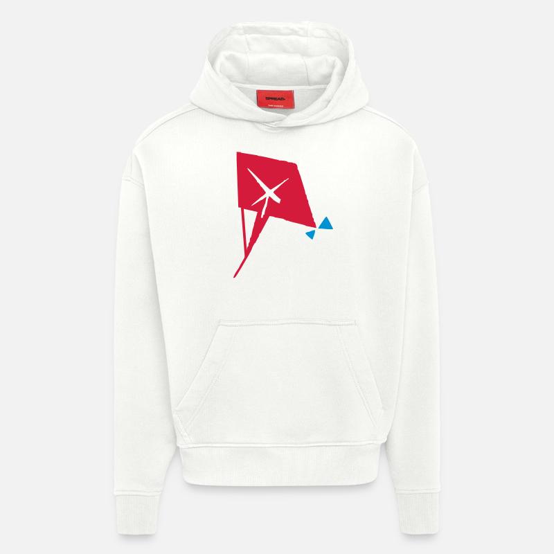 drachen - Hoodie- made by SPREAD  - OFF WHITE