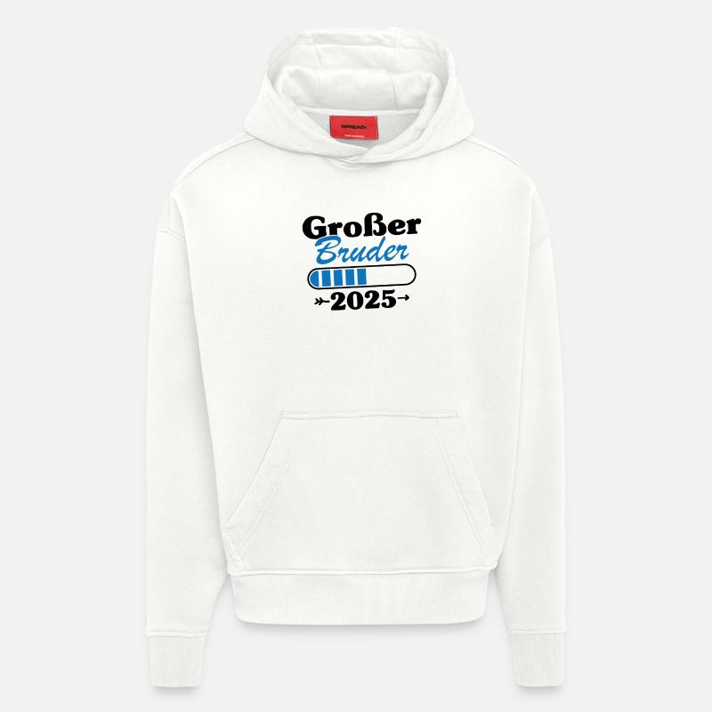 Großer Bruder Loading 2025 - Hoodie- made by SPREAD  - OFF WHITE