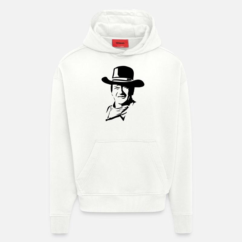 wayne - Hoodie- made by SPREAD - OFF WHITE