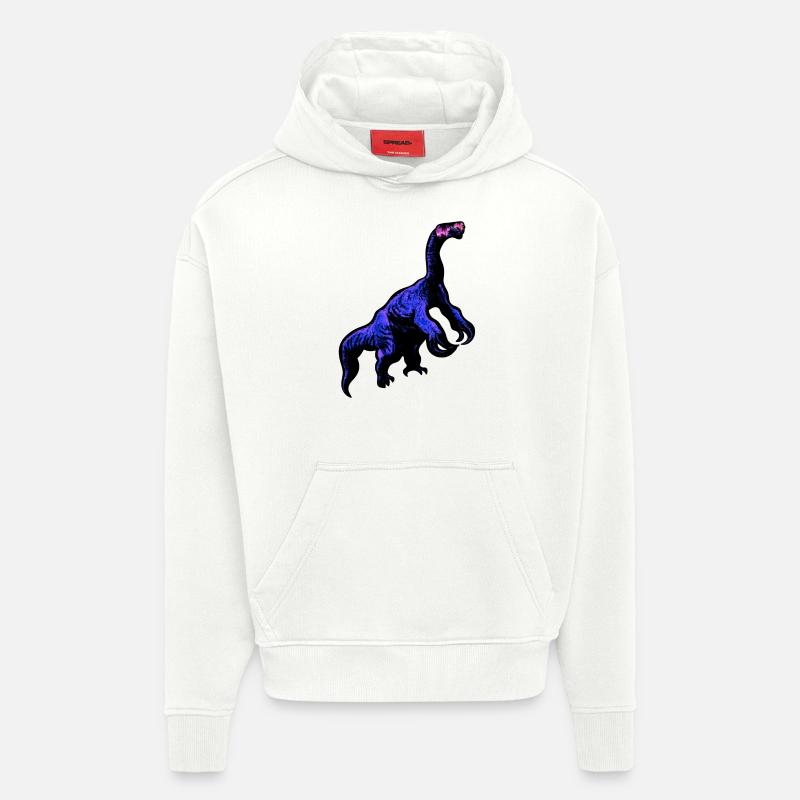 cool Therizinosaurus - Hoodie- made by SPREAD  - OFF WHITE