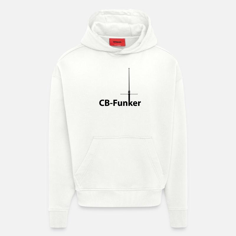 CB1 - Hoodie- made by SPREAD  - OFF WHITE