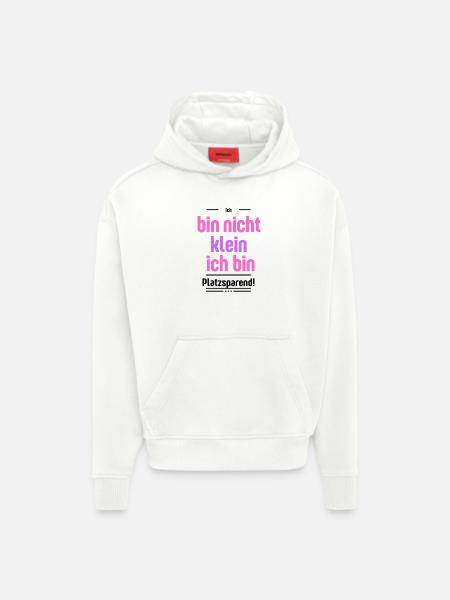 Ich - Hoodie- made by SPREAD  - OFF WHITE