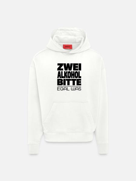 Trinkspruch - Hoodie- made by SPREAD  - OFF WHITE