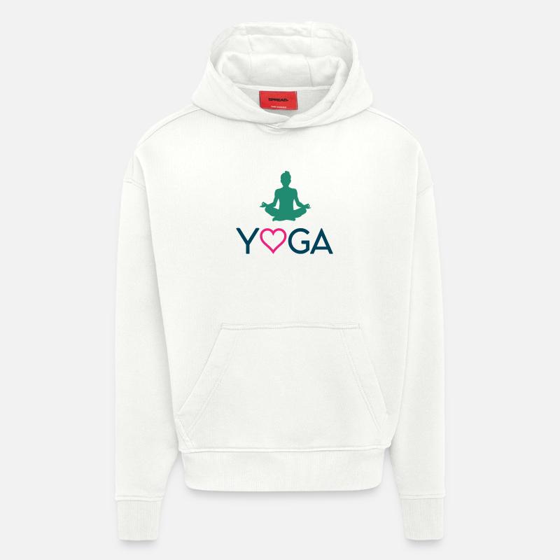 Joga - Hoodie- made by SPREAD  - OFF WHITE
