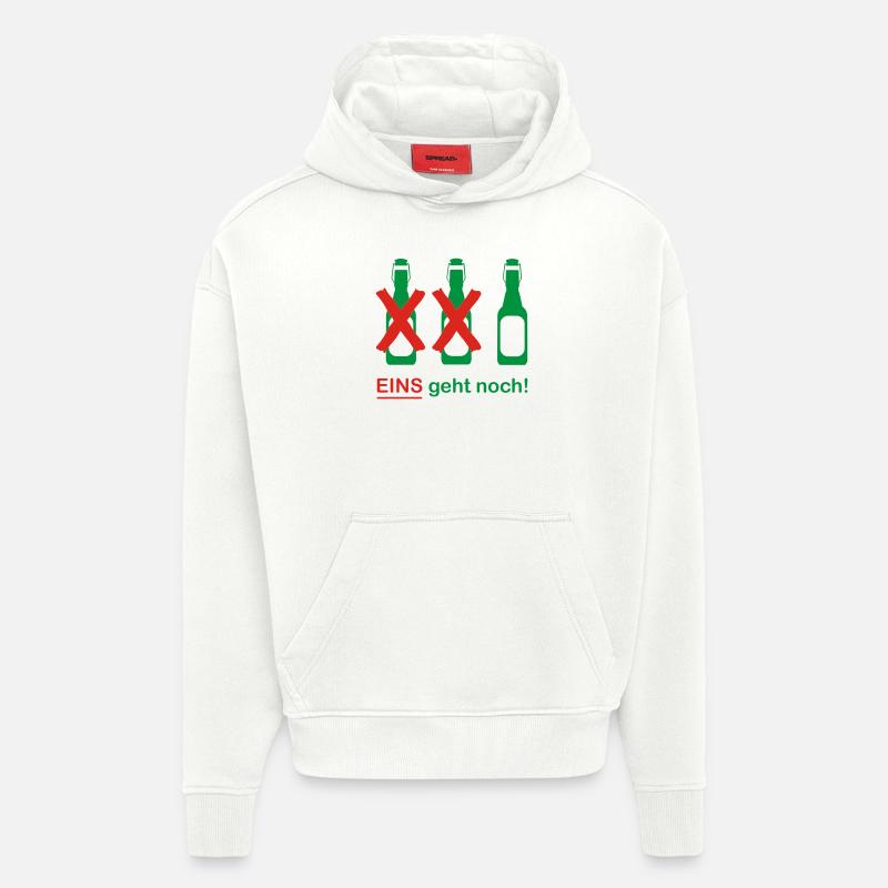 EINS GEHT NOCH - Hoodie- made by SPREAD  - OFF WHITE