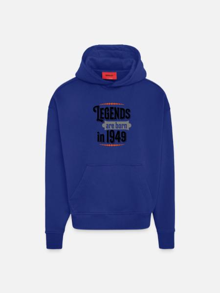born in 1949 - Hoodie- made by SPREAD  - OFF WHITE