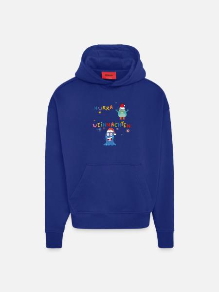 Hooray Christmas - Hoodie- made by SPREAD - OFF WHITE