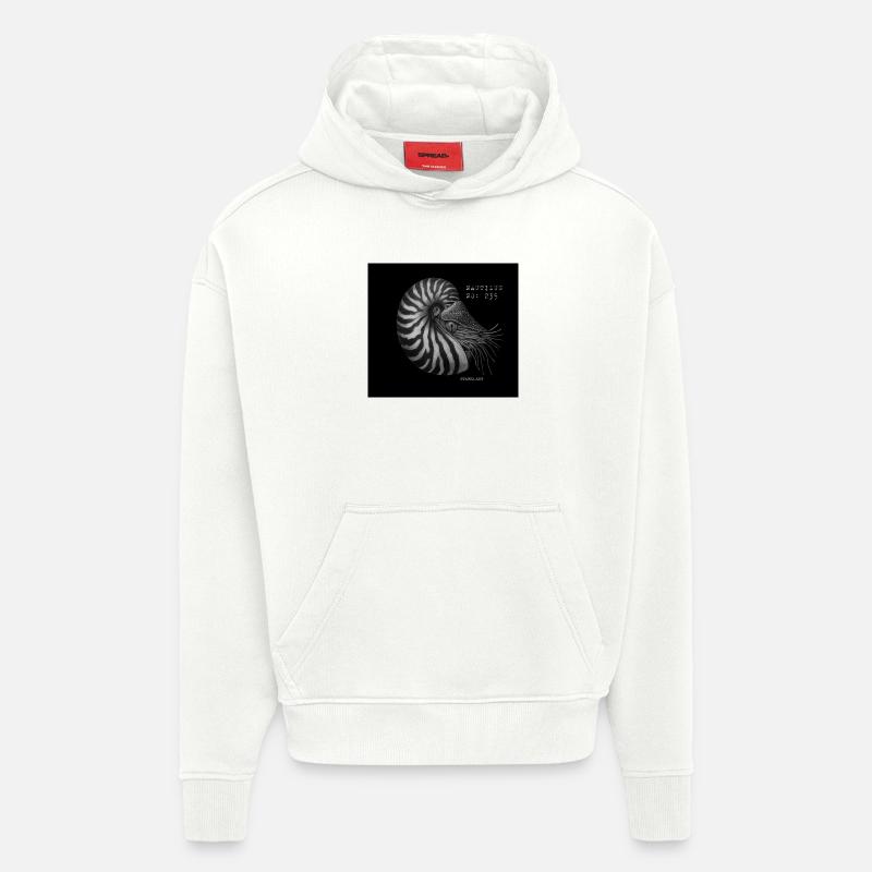 Perlboot - Nautilus - Hoodie- made by SPREAD  - OFF WHITE