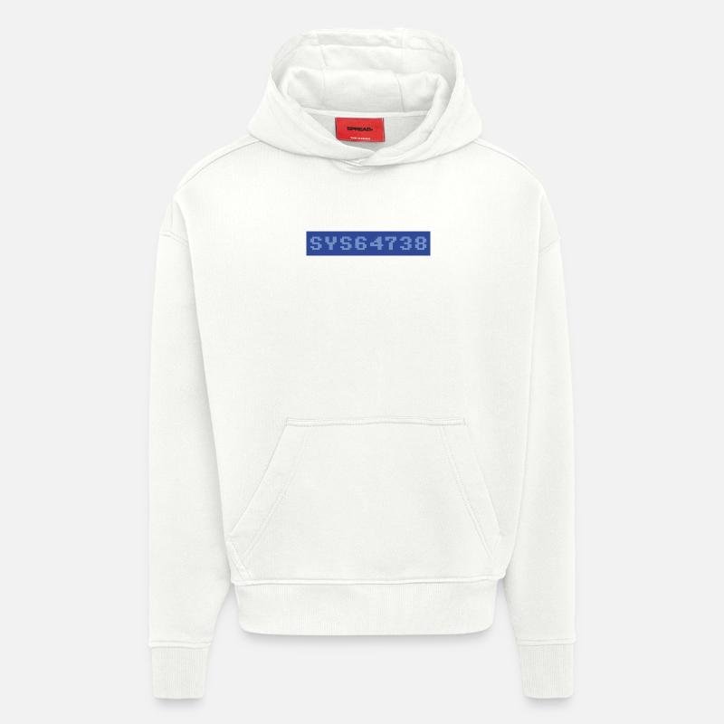 64er: SYS64738 - Hoodie- made by SPREAD  - OFF WHITE