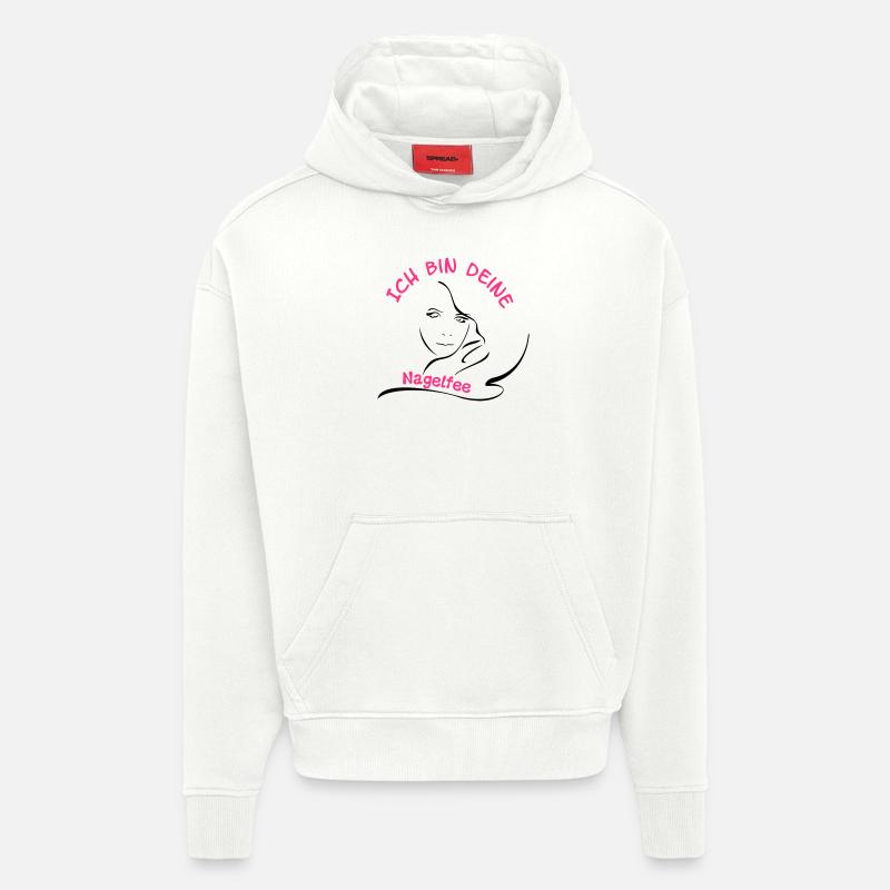 Ich bin deine Nagelfee - Hoodie- made by SPREAD  - OFF WHITE