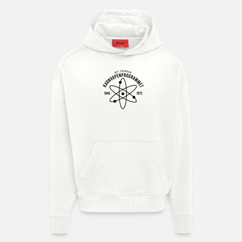 The Swedish nuclear weapons programme - Hoodie- made by SPREAD  - OFF WHITE