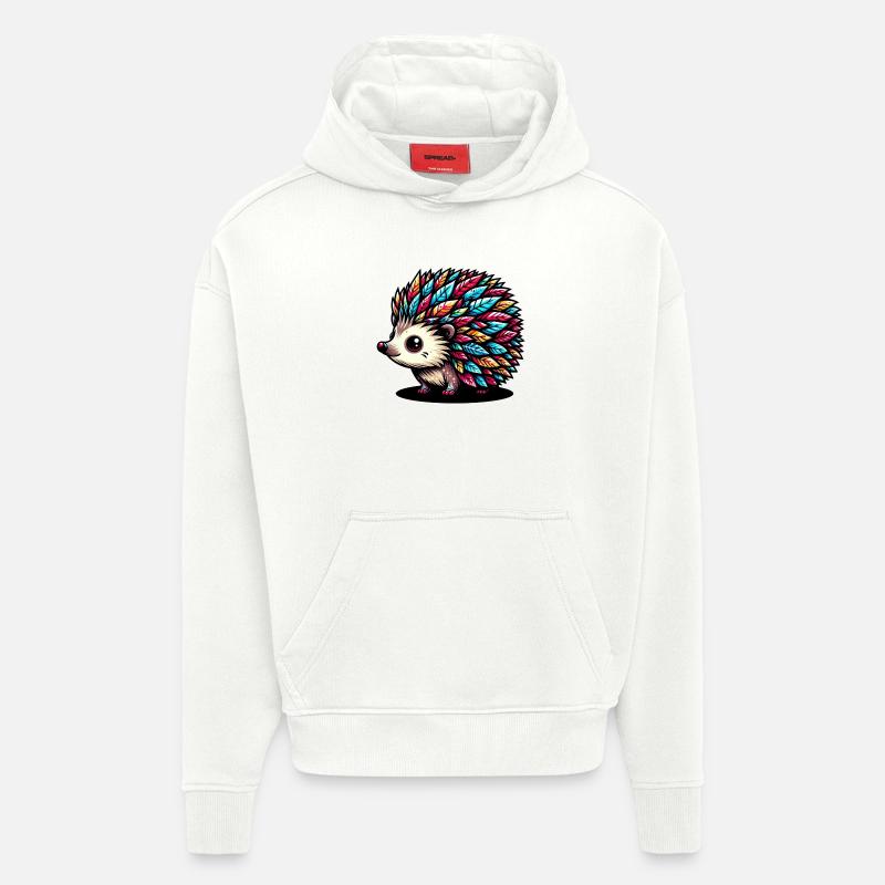 Igel - Hoodie- made by SPREAD  - OFF WHITE