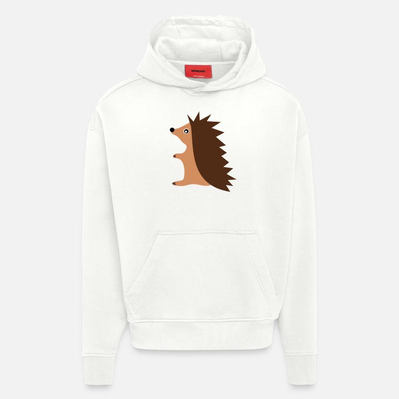 Igel - Hoodie- made by SPREAD  - OFF WHITE