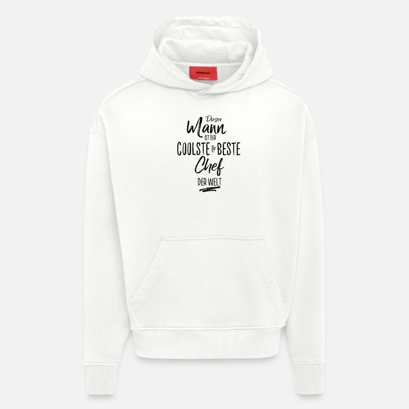 chef der Beste (s) - Hoodie- made by SPREAD  - OFF WHITE