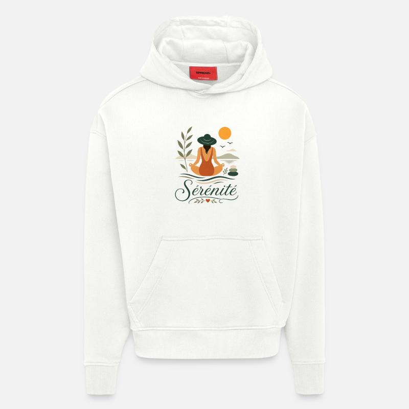 Ruhe am Meer - Hoodie- made by SPREAD - OFF WHITE