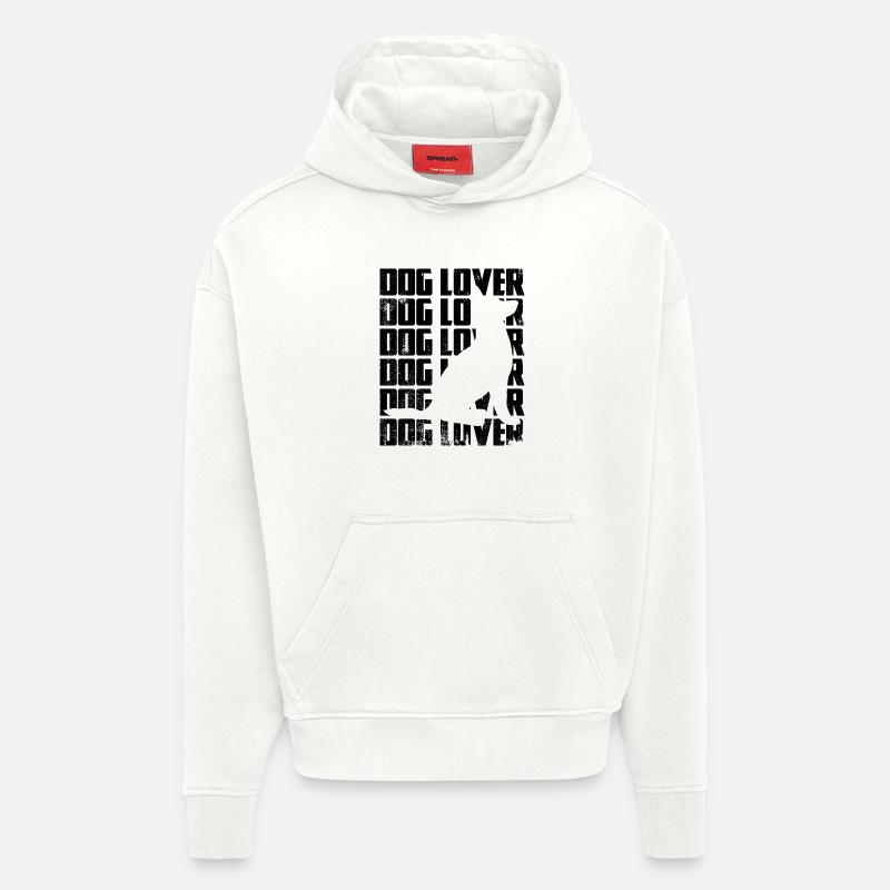 Snowboarder - Hoodie- made by SPREAD  - OFF WHITE