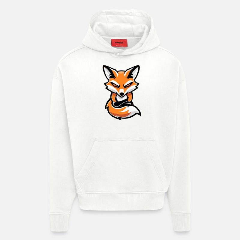 Fuchs Comic - Hoodie- made by SPREAD  - OFF WHITE