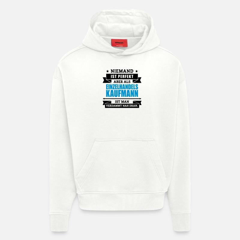 Fun Einzelhandelskaufmann - Hoodie- made by SPREAD  - OFF WHITE