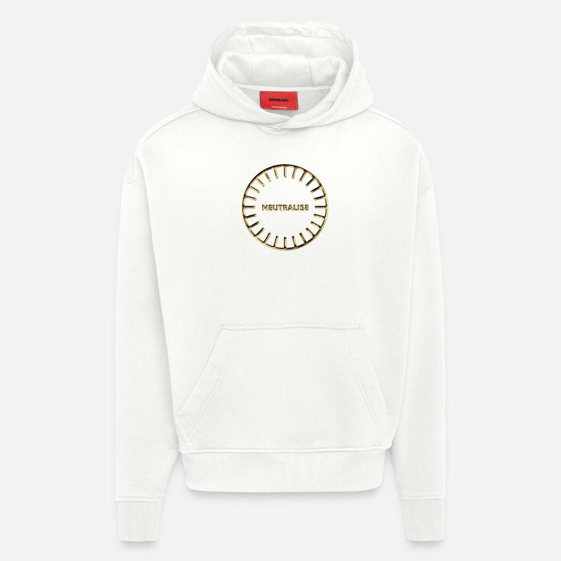 Neutralise, Sanjeevini, Schutz, Symbol, Computer - Hoodie- made by SPREAD - OFF WHITE