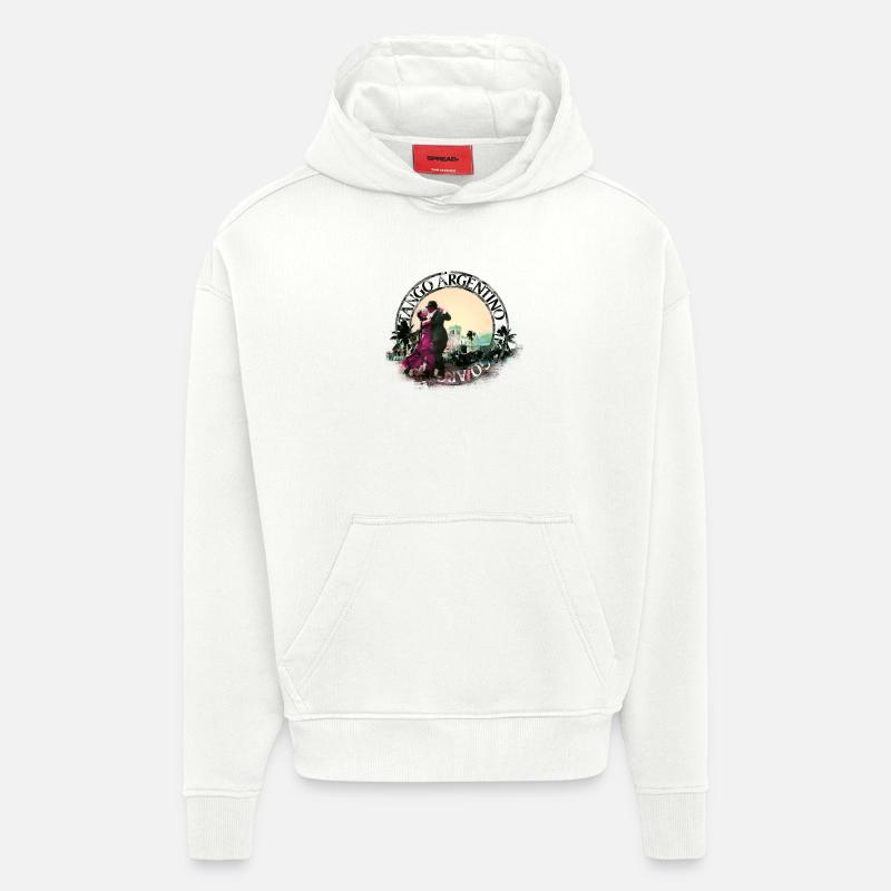 tango - Hoodie- made by SPREAD  - OFF WHITE