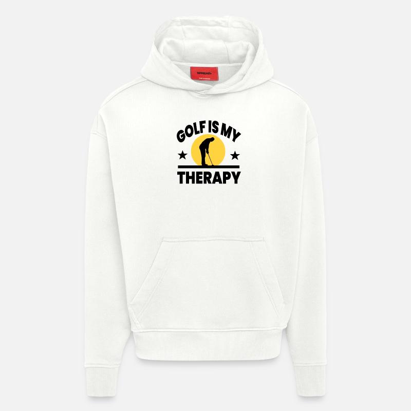 Golfe - Sweat à capuche bio épais oversize fabriqué en UE - OFF WHITE