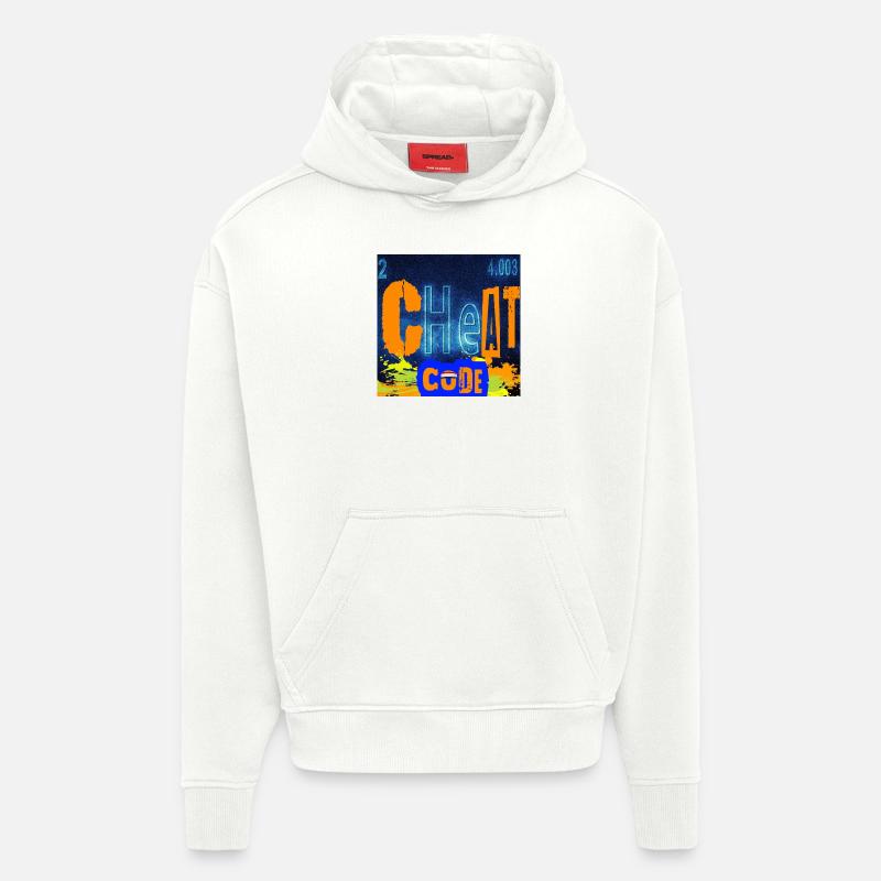 CHEATCODE-CHEMIE - Hoodie- made by SPREAD  - OFF WHITE