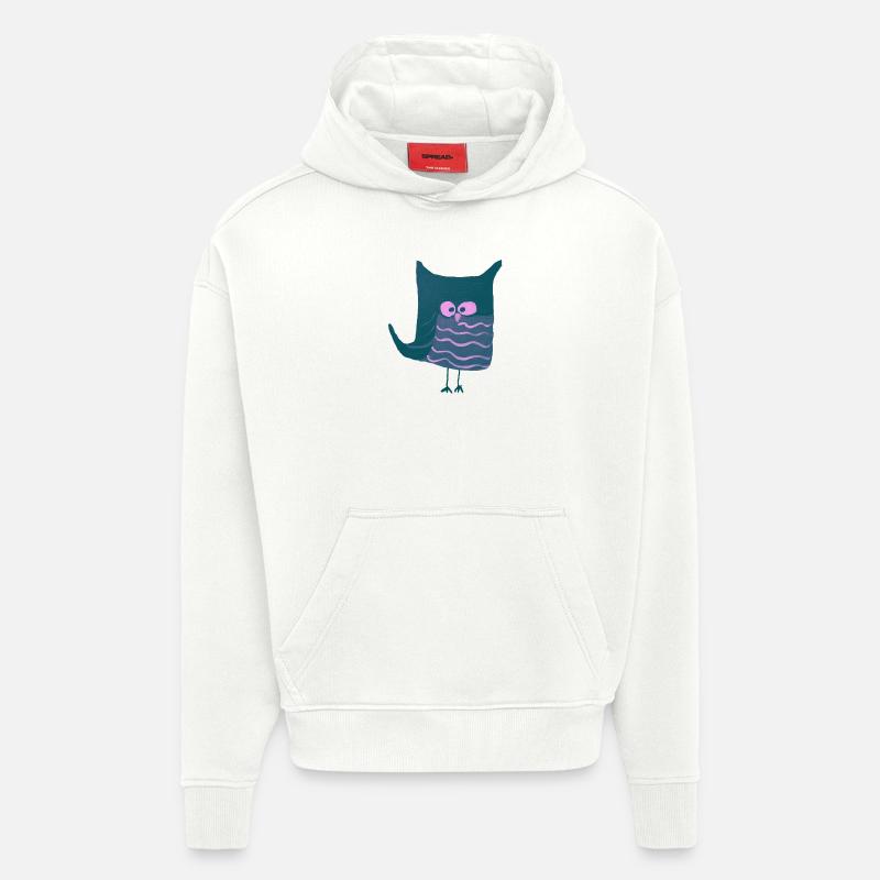 Eulalia Türkis - Hoodie- made by SPREAD  - OFF WHITE