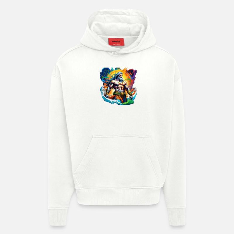 Der Mann - Hoodie- made by SPREAD  - OFF WHITE