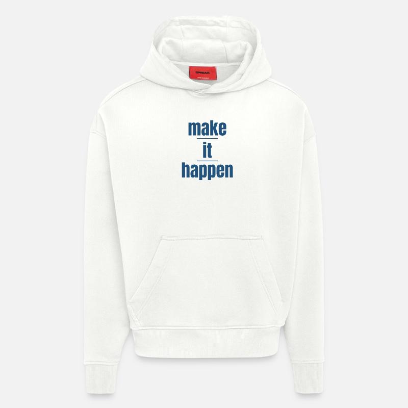 Machen Sie es möglich - Hoodie- made by SPREAD  - OFF WHITE