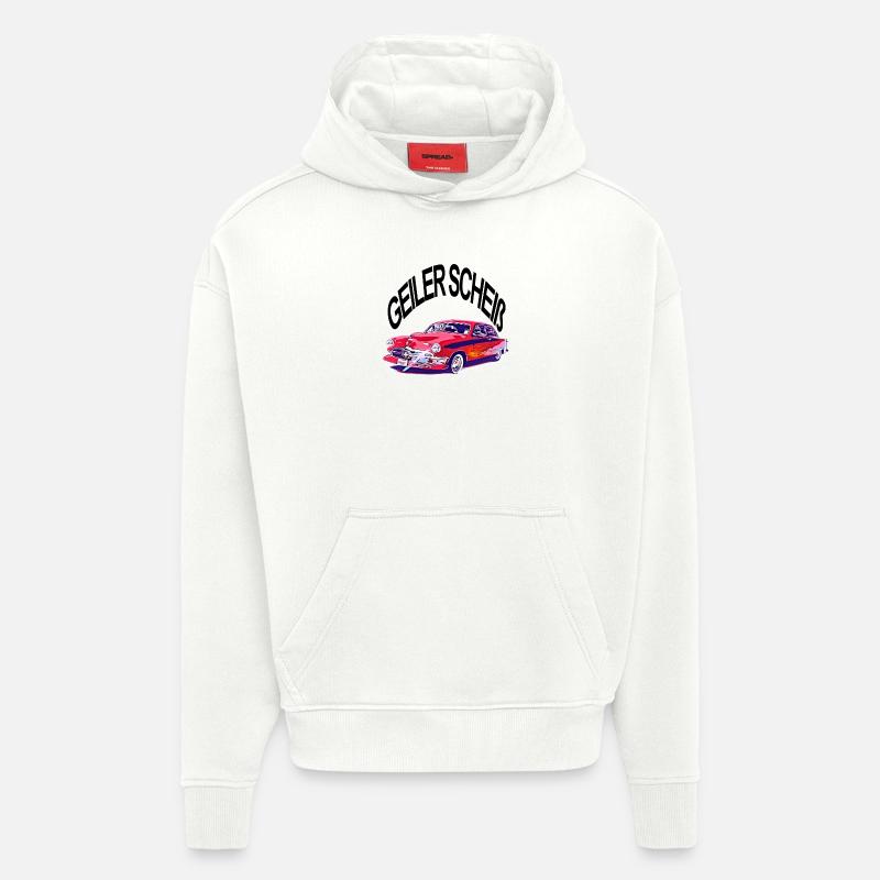 Auto - Hoodie- made by SPREAD  - OFF WHITE