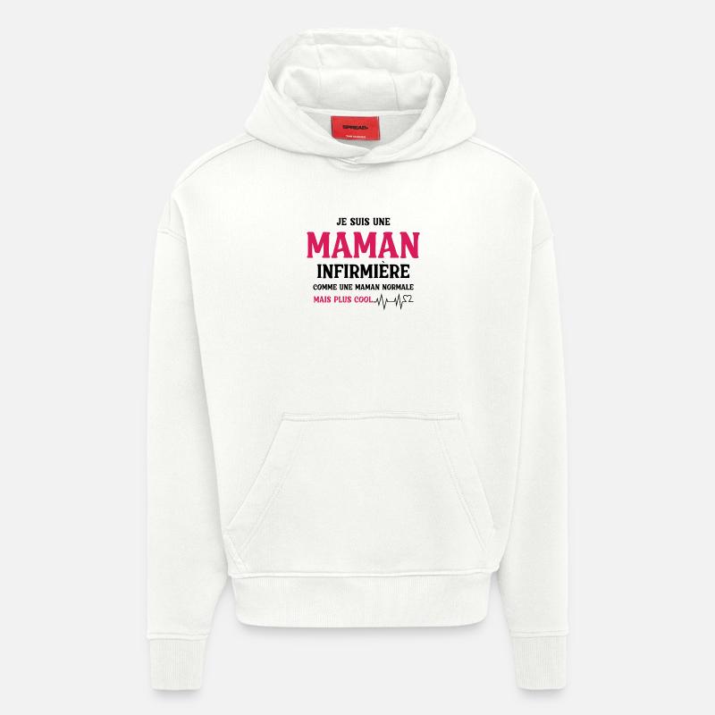 Ich bin eine Krankenschwester - Hoodie- made by SPREAD  - OFF WHITE